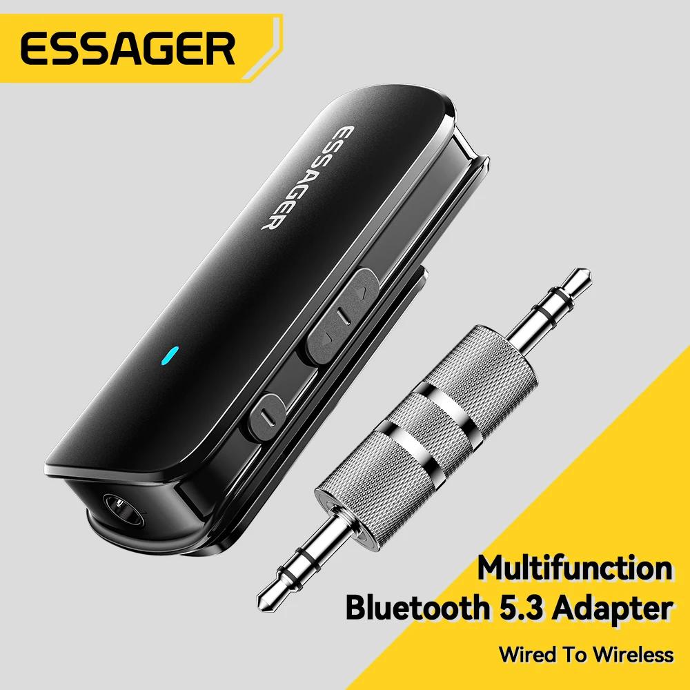 Essager Bluetooth 5.3  ۽ű ű Bluetooth AUX  3.5mm  ׷ ̾ ȭ TV  